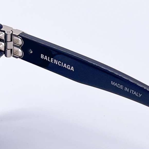 NEW BB0135SA 004 WOMEN BLUE BALENCIAGA SUNGLASSES BB0135S - Picture 11 of 13